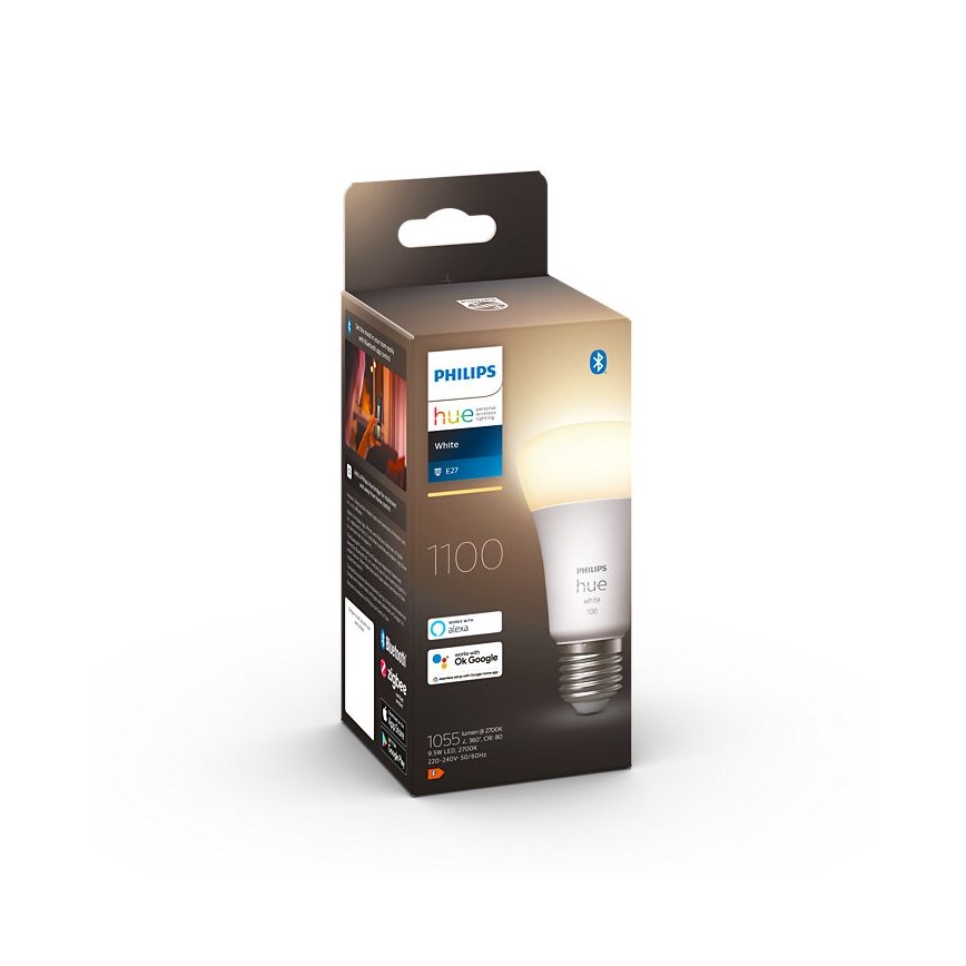 LED Reguliuojama lemputė Philips Hue WHITE E27/9,5W/230V 2700K