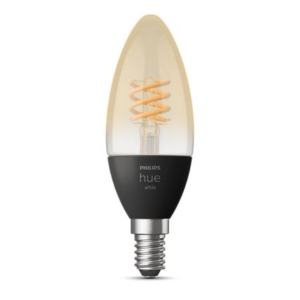 LED Reguliuojama lemputė Philips Hue WHITE FILAMENT E14/4,5W/230V 2100K