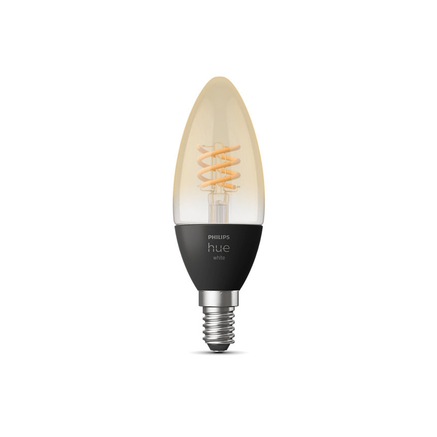LED Reguliuojama lemputė Philips Hue WHITE FILAMENT E14/4,5W/230V 2100K