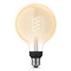 LED Reguliuojama lemputė Philips Hue WHITE FILAMENT G125 E27/7W/230V 2100K