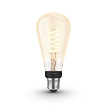 LED reguliuojama lemputė Philips Hue WHITE FILAMENT ST72 E27/7W/230V 2100K