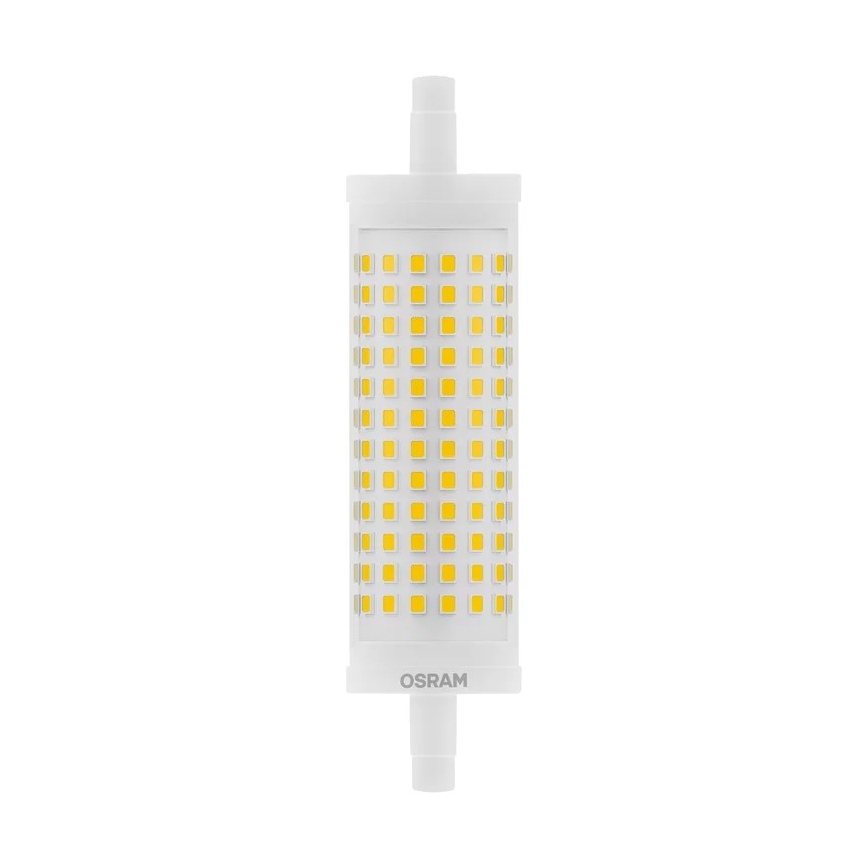 LED reguliuojama lemputė R7s/18,2W/230V 2700K 118 mm - Osram