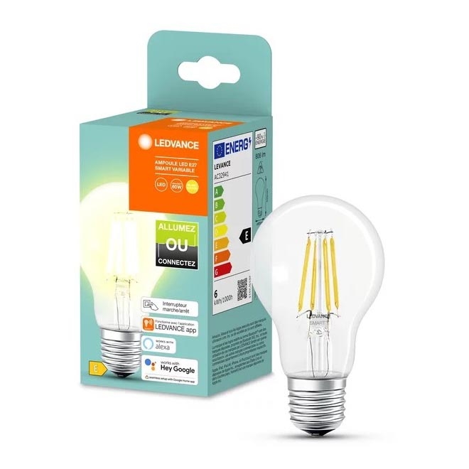 LED Reguliuojama lemputė SMART+ A60 E27/6W/230V 2700K  - Ledvance