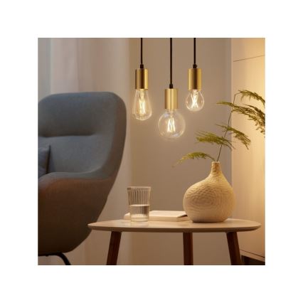 LED Reguliuojama lemputė FILAMENT ST64 E27/6,7W/230V 2700-6500K CRI 90 Wi-Fi - WiZ