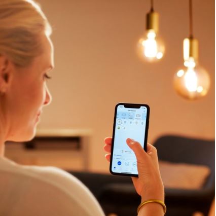 LED Reguliuojama lemputė  VINTAGE FILAMENT C35 E14/4,9W/230V 2000-5000K CRI 90 Wi-Fi - WiZ