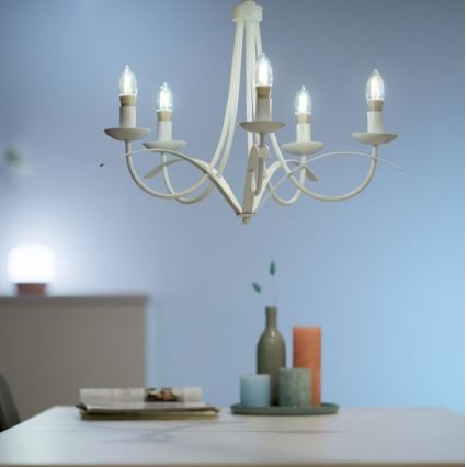 LED Reguliuojama lemputė  VINTAGE FILAMENT C35 E14/4,9W/230V 2000-5000K CRI 90 Wi-Fi - WiZ