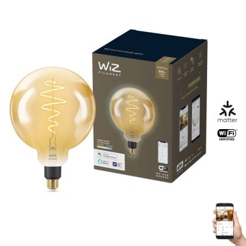 LED Reguliuojama lemputė VINTAGE FILAMENT G200 E27/6W/230V 2000-5000K CRI 90 Wi-Fi - WiZ