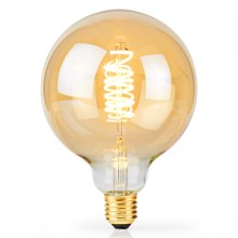 LED Reguliuojama lemputė VINTAGE G95 E27/3,8W/230V 2100K
