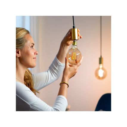 LED Reguliuojama lemputė VINTAGE FILAMENT G95 E27/6,7W/230V 2000-5000K CRI 90 Wi-Fi - WiZ