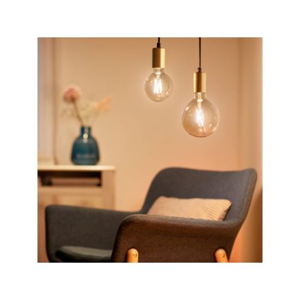 LED Reguliuojama lemputė VINTAGE FILAMENT G95 E27/6,7W/230V 2000-5000K CRI 90 Wi-Fi - WiZ
