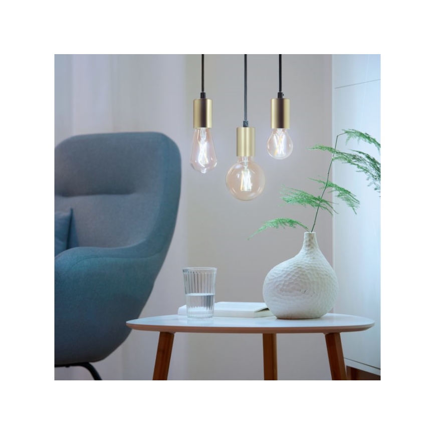 LED Reguliuojama lemputė VINTAGE FILAMENT ST64 E27/7W/230V 2000-5000K CRI 90 Wi-Fi - WiZ