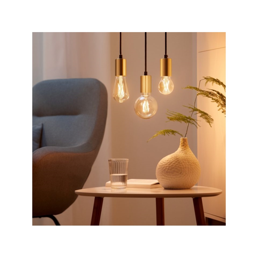 LED Reguliuojama lemputė VINTAGE FILAMENT ST64 E27/7W/230V 2000-5000K CRI 90 Wi-Fi - WiZ