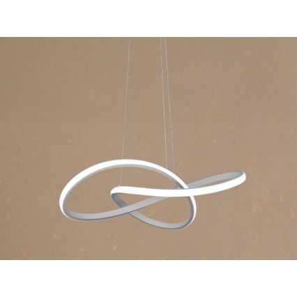 Reguliuojamas LED pakabinamas šviestuvas ant laido LED/65W/230V 3000-6500K, skersmuo 49 cm + nuotolinis valdymas