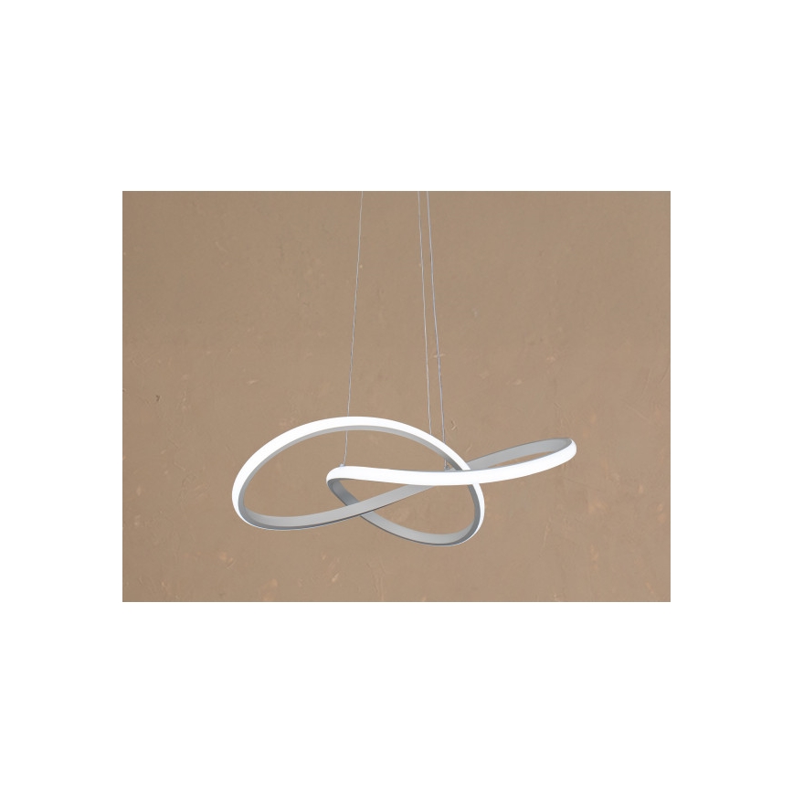 Reguliuojamas LED pakabinamas šviestuvas ant laido LED/65W/230V 3000-6500K, skersmuo 49 cm + nuotolinis valdymas