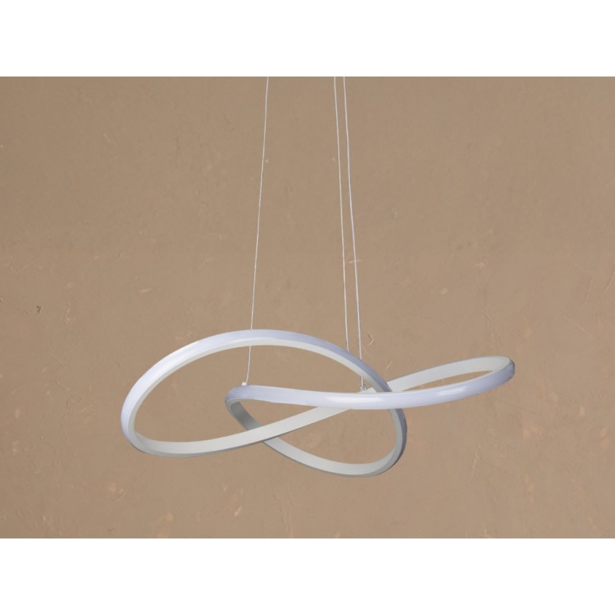 Reguliuojamas LED pakabinamas šviestuvas ant laido LED/65W/230V 3000-6500K, skersmuo 49 cm + nuotolinis valdymas