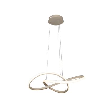 Reguliuojamas LED pakabinamas šviestuvas ant laido LED/65W/230V 3000-6500K, skersmuo 49 cm + nuotolinis valdymas