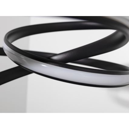 Dimeriuojamas LED pakabinamas šviestuvas ant laido LED/85W/230V 3000-6500K skersm. 49 cm + su nuotoliniu valdymu