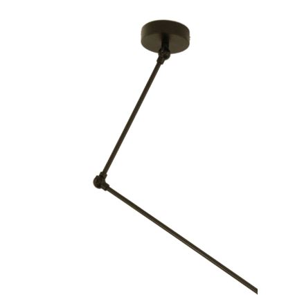 LED reguliuojama liustra ant strypo GORTA 1xE27/60W/230V džutas