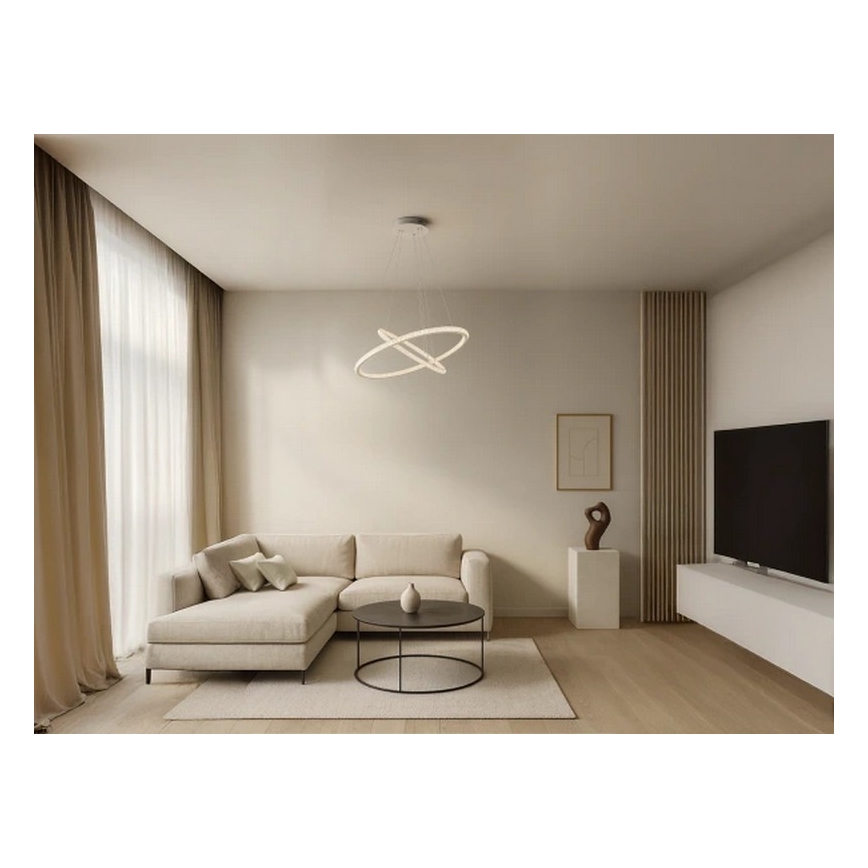 LED reguliuojama liustra ant troselio LED/150W/230V 3000-6500K + nuotolinis valdymas