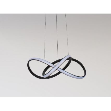LED dimeriuojama liustra ant laido LED/65W/230V 3000-6500K skersmuo 49 cm + nuotolinis valdymas