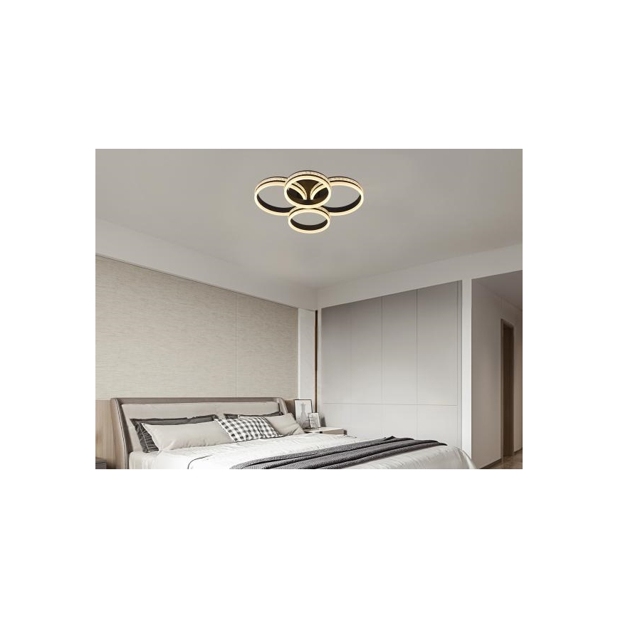 LED reguliuojama paviršinė liustra LED/150W/230V 3000-6500K + nuotolinis valdymas