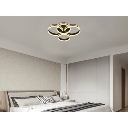 LED reguliuojama paviršinė liustra LED/150W/230V 3000-6500K + nuotolinis valdymas
