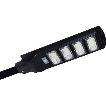 LED reguliuojama saulės gatvės lempa su jutikliu URBI LED/11W/3,2V 6500K 15000 mAh IP54 + nuotolinis valdymas