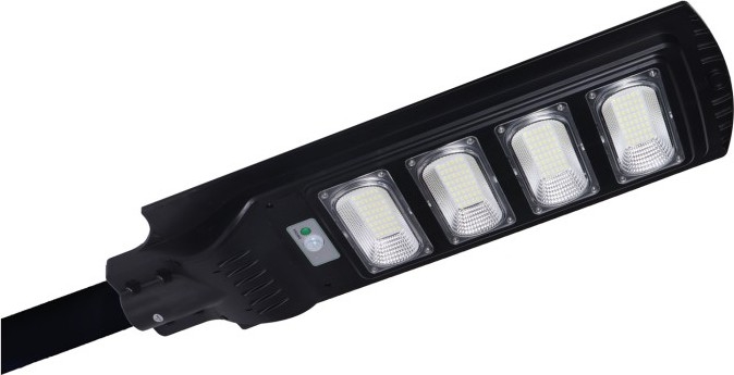 LED reguliuojama saulės gatvės lempa su jutikliu URBI LED/11W/3,2V 6500K 15000 mAh IP54 + nuotolinis valdymas