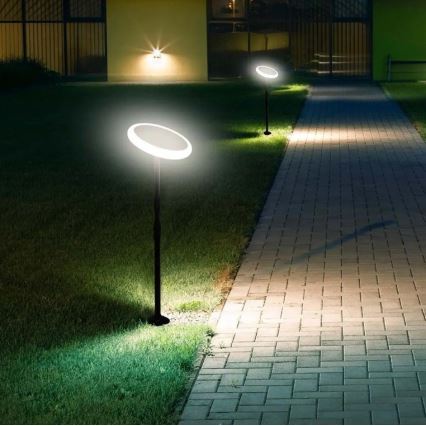 LED Reguliuojama saulės lempa GARDEN LED/8W/5V 60-129 cm 4000K IP65