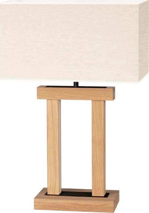 LED Reguliuojama stalinė lempa HAKON 1xE27/40W + 2xLED/7,5W/230V 55 cm ąžuolas