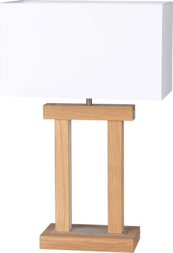 LED Reguliuojama stalinė lempa HAKON 1xE27/40W+2xLED/7,5W/230V 55 cm ąžuolas