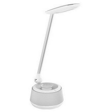 LED Reguliuojama stalinė lempa su garsiakalbiu MOANA MUSIC LED/6W/230V