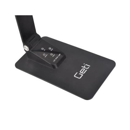 LED reguliuojama stalinė lempa su USB LED/7W/230V 3000K/4000K/5500K juoda