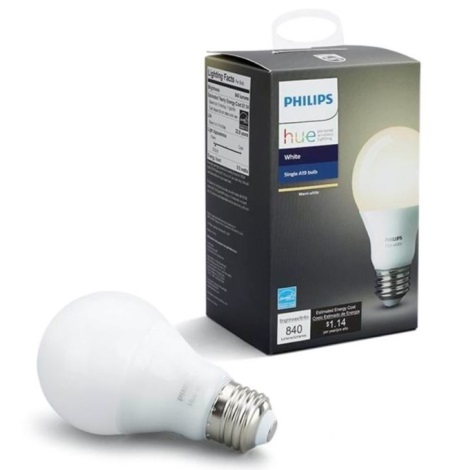 LED Reguliuojama šviestuvo lemputė Philips Hue WHITE A60 E27/9,5W/230V 2700K