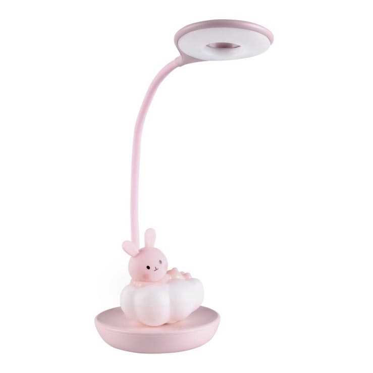 扇圖 LED Reguliuojama vaikiška stalinė lempa RABBIT LED/2,5W/230V