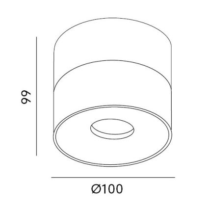 LED Reguliuojamas akcentinis šviestuvas LAHTI LED/10,5W/230V 3000K CRI 90 baltas