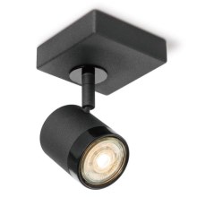 LED Reguliuojamas akcentinis šviestuvas MANU 1xGU10/5,8W/230V juodas