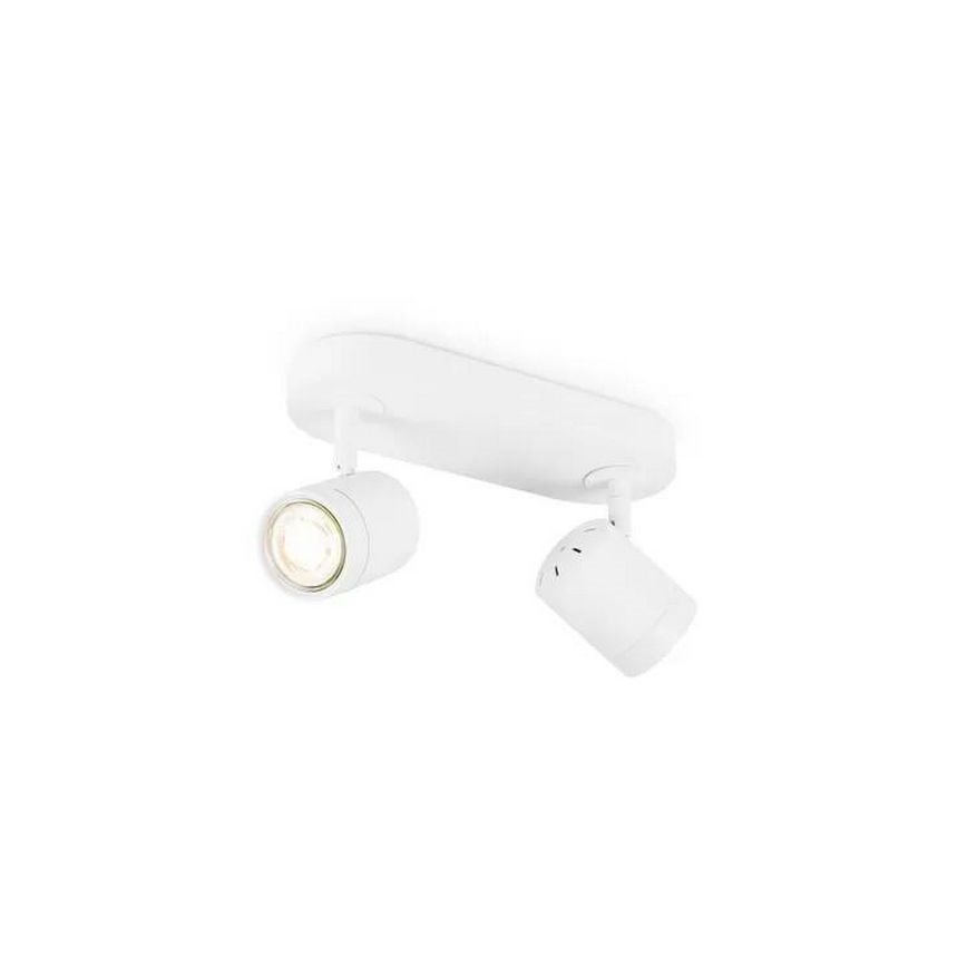 LED Reguliuojamas akcentinis šviestuvas MANU 2xGU10/5,8W/230V baltas