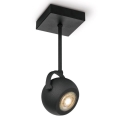 LED Reguliuojamas akcentinis šviestuvas NOP 1xGU10/5,8W/230V juodas