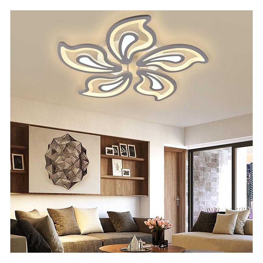 LED Reguliuojamas ant pagrindo montuojamas sietynas LED/125W/230V 3000-6500K + valdymo pultas