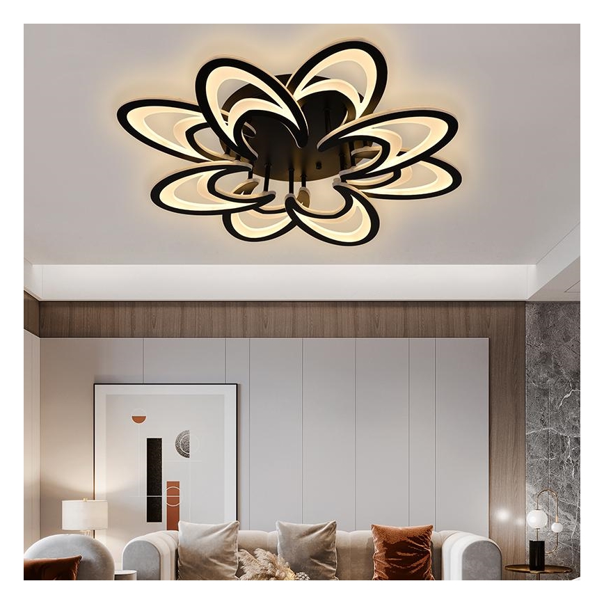 LED Reguliuojamas ant pagrindo montuojamas sietynas LED/125W/230V 3000-6500K + valdymo pultas