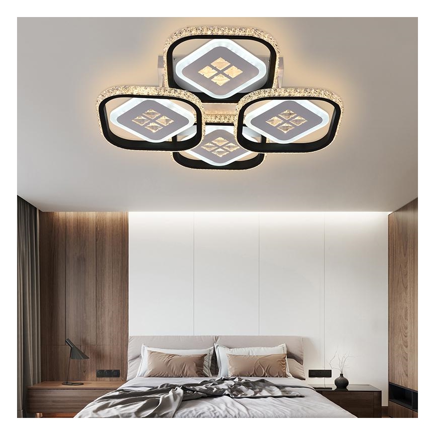 LED Reguliuojamas ant pagrindo montuojamas sietynas LED/130W/230V 3000-6500K + valdymo pultas