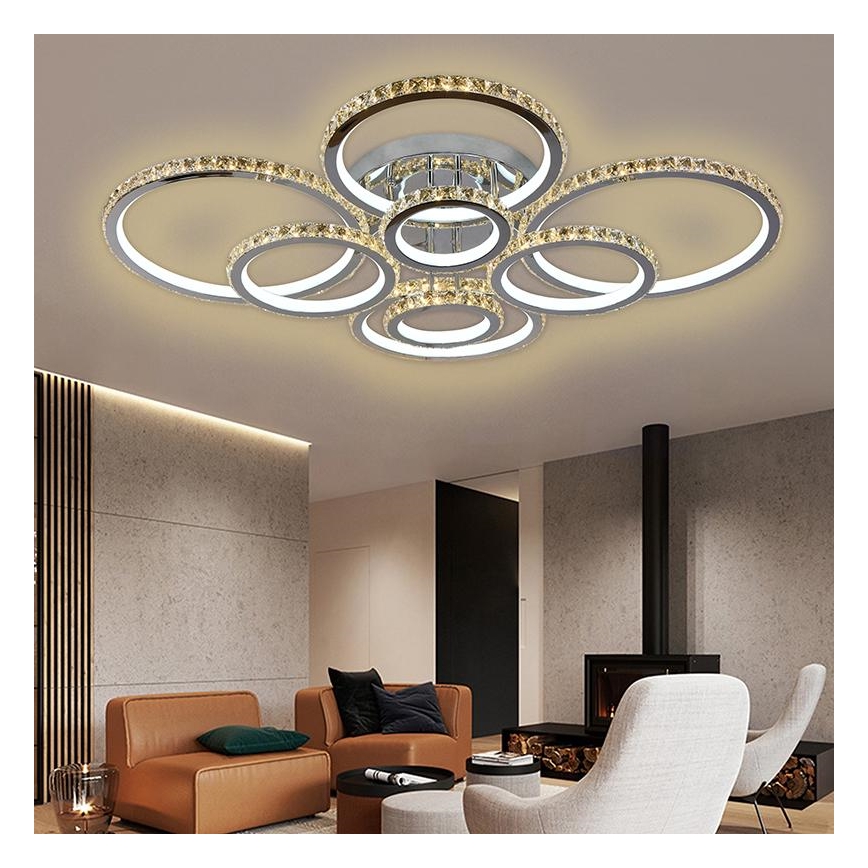 LED Reguliuojamas ant pagrindo montuojamas sietynas LED/315W/230V 3000-6500K + valdymo pultas
