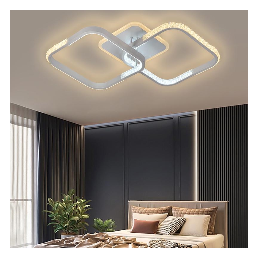 LED Reguliuojamas ant pagrindo montuojamas sietynas LED/55W/230V 3000-6500K + valdymo pultas