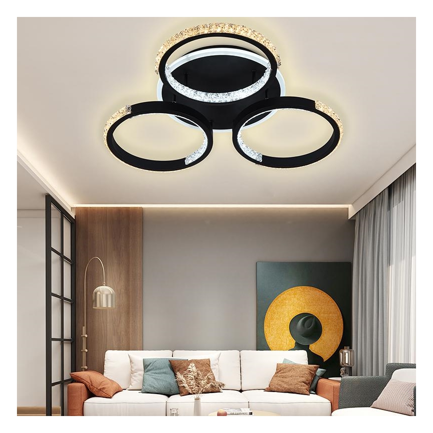LED Reguliuojamas ant pagrindo montuojamas sietynas LED/60W/230V 3000-6500K + valdymo pultas