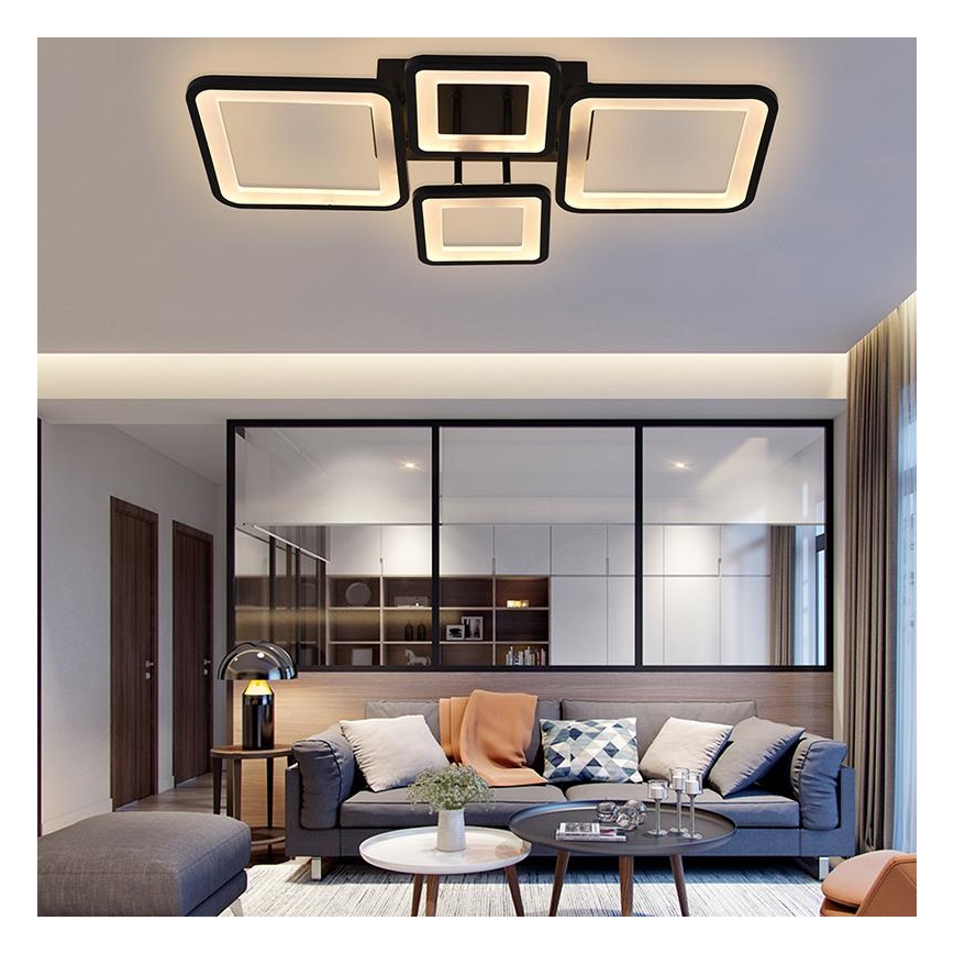 LED Reguliuojamas ant pagrindo montuojamas sietynas LED/70W/230V 3000-6500K + valdymo pultas