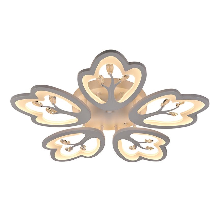 LED Reguliuojamas ant pagrindo montuojamas sietynas LED/80W/230V 3000-6500K + remote control