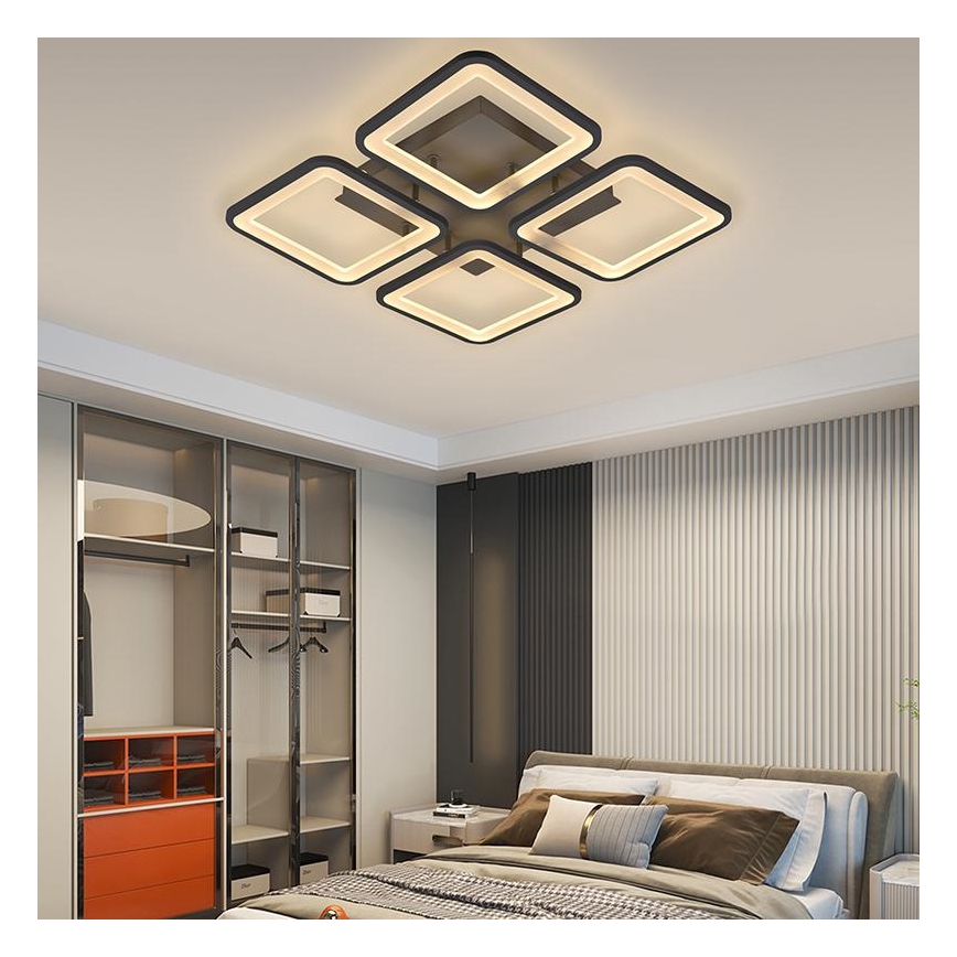 LEDReguliuojamas ant pagrindo montuojamas sietynas LED/85W/230V 3000-6500K + valdymo pultas
