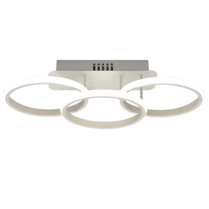 LED Reguliuojamas ant paviršiaus montuojamas sietynas BARI LED/30W/230V baltas