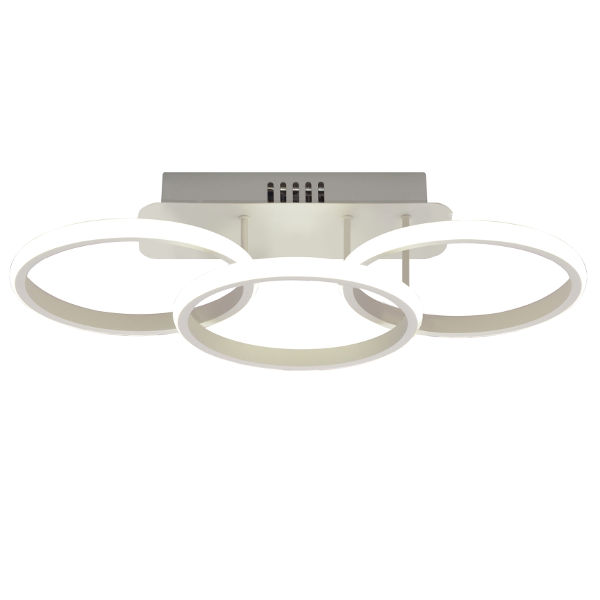 LED Reguliuojamas ant paviršiaus montuojamas sietynas BARI LED/30W/230V baltas